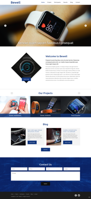 Wordpress Design by pb for VTT Finland | Design: #20742330