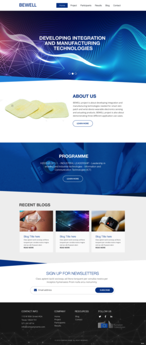 Wordpress Design by pb for VTT Finland | Design: #20742331