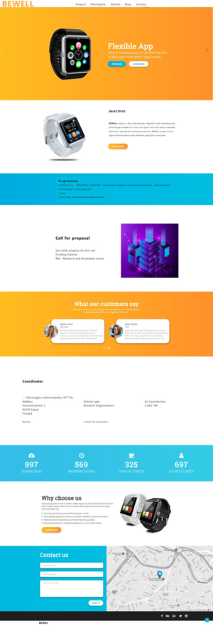Wordpress Design by farins88 for VTT Finland | Design: #20780475