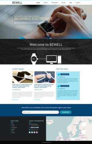 Wordpress Design by AbhishekRoyBunty for VTT Finland | Design: #20776595