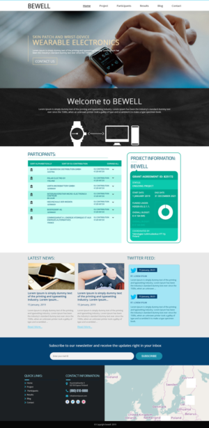 Wordpress Design by AbhishekRoyBunty for VTT Finland | Design: #20778402