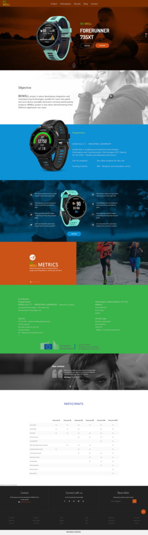 Diseño Wordpress por Php Code Smith para VTT Finland | Diseño #20780648