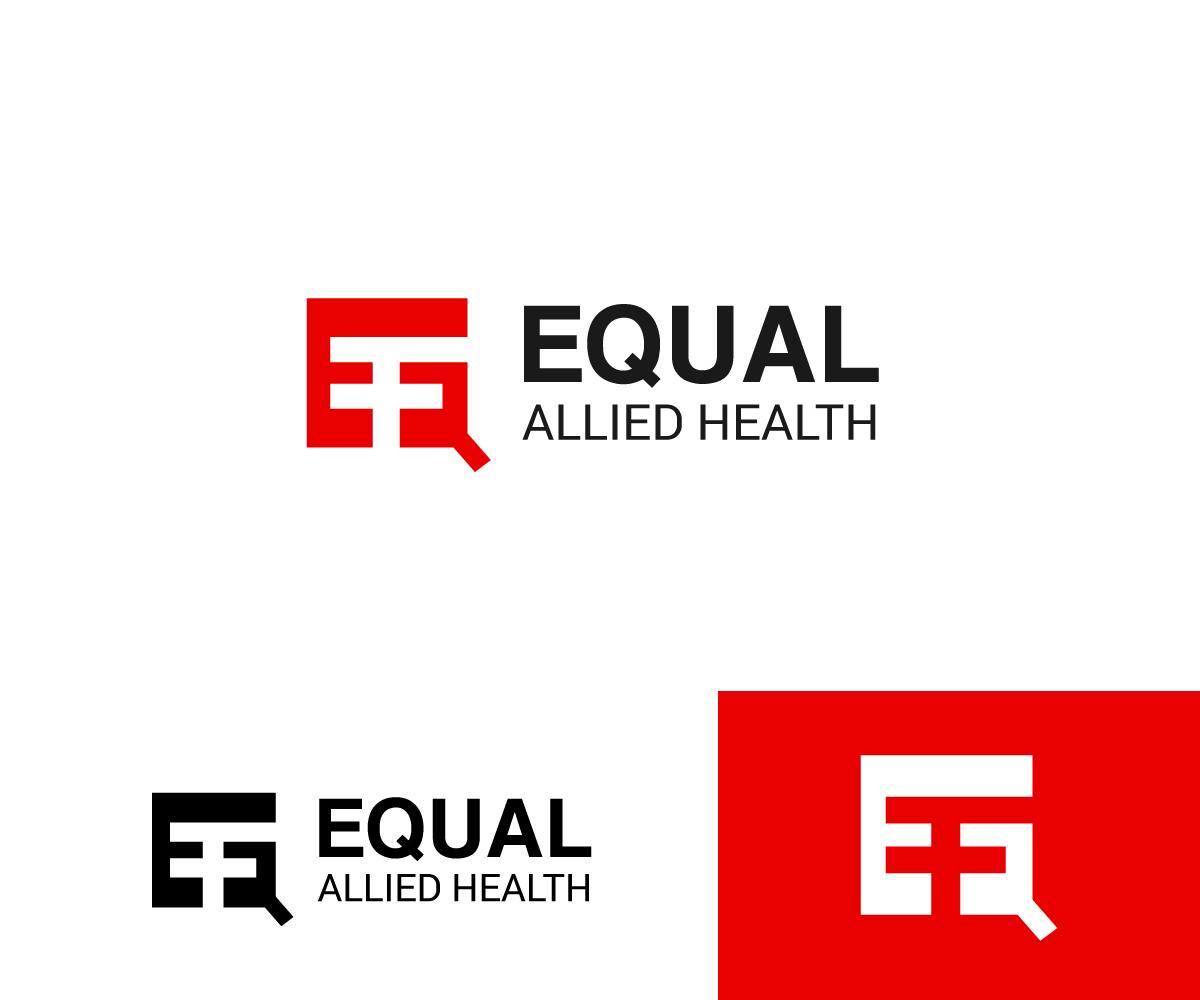 Logo Design by izzib for Equal Allied Health | Design #20729345