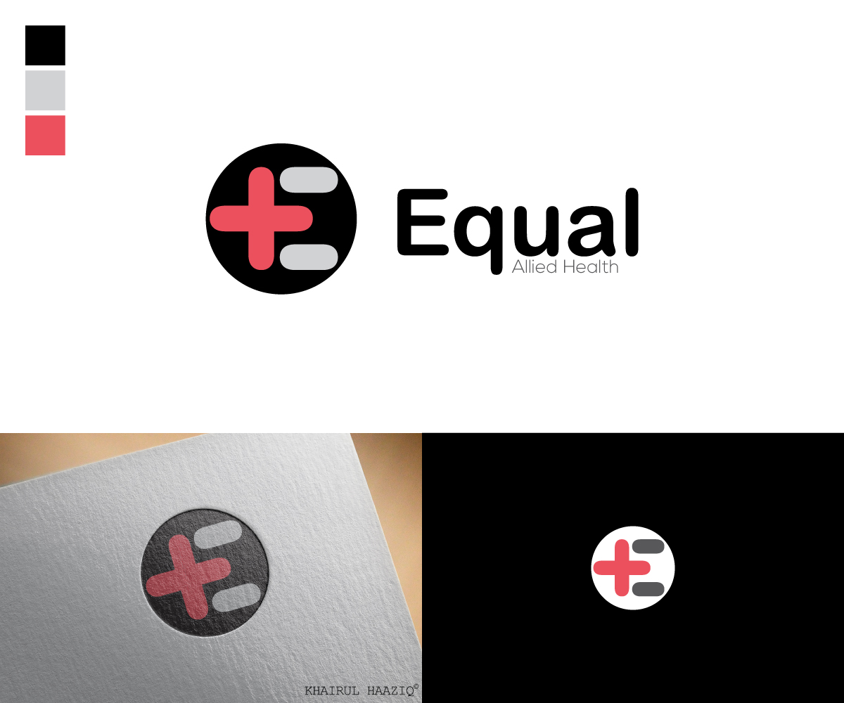 Logo Design by rhycoz for Equal Allied Health | Design #20743100