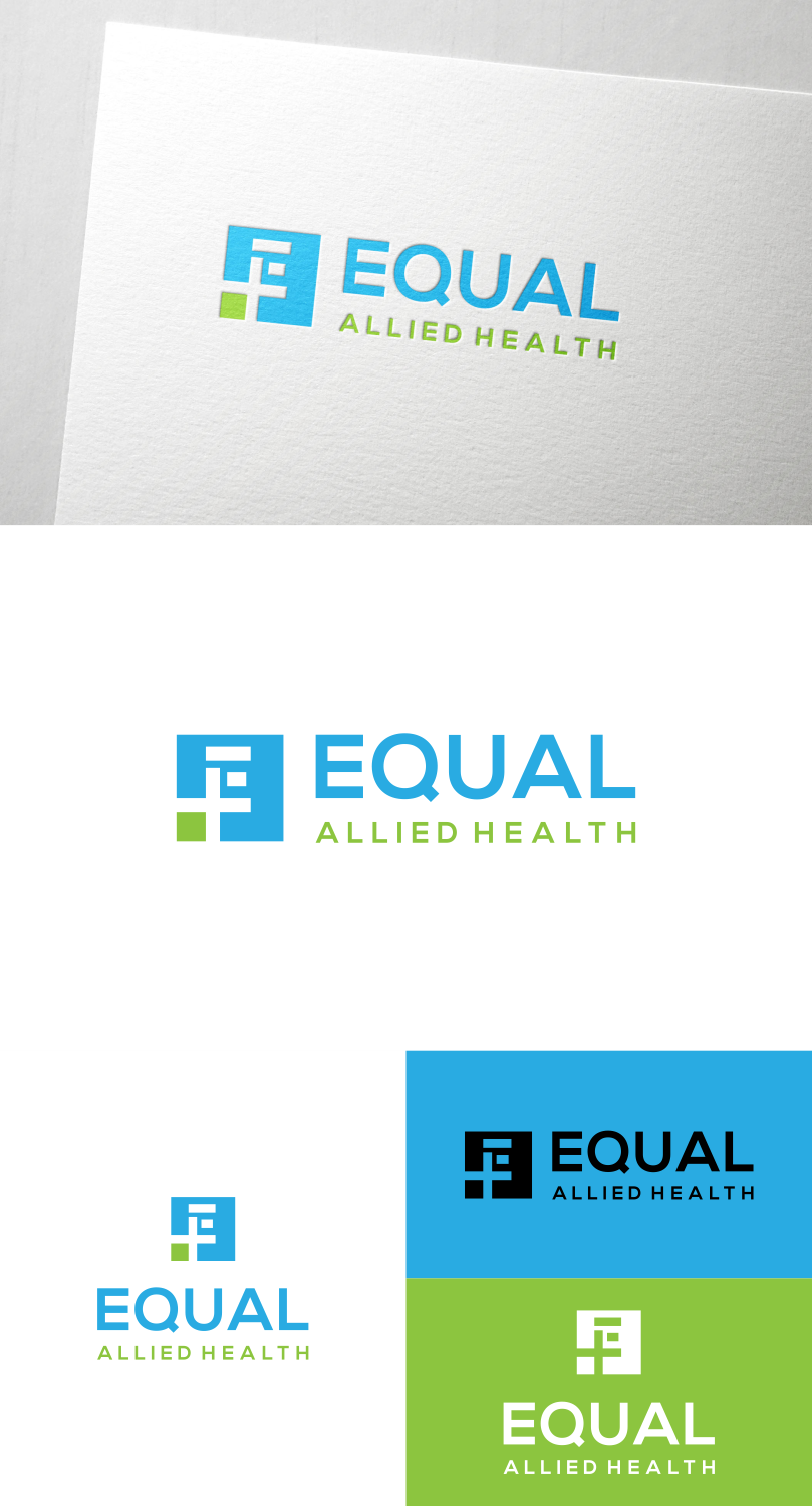Logo Design by fatiyadesign for Equal Allied Health | Design #20729698