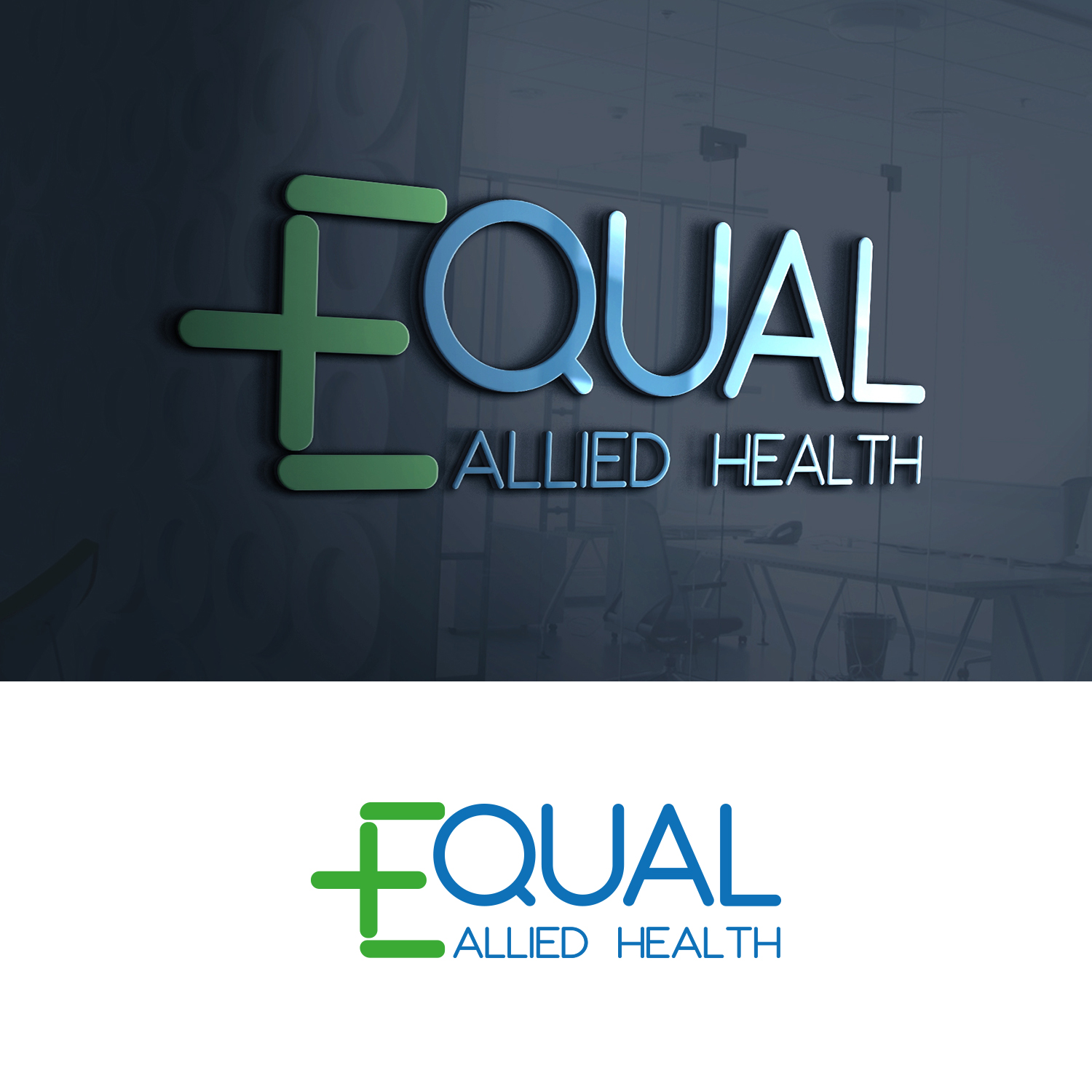 Diseño de Logo por JanuXart para Equal Allied Health | Diseño #20728925