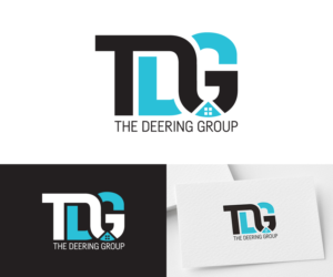 TDG and maybe in the back/underneath The Deering Group | Logo Design by H-H Arts