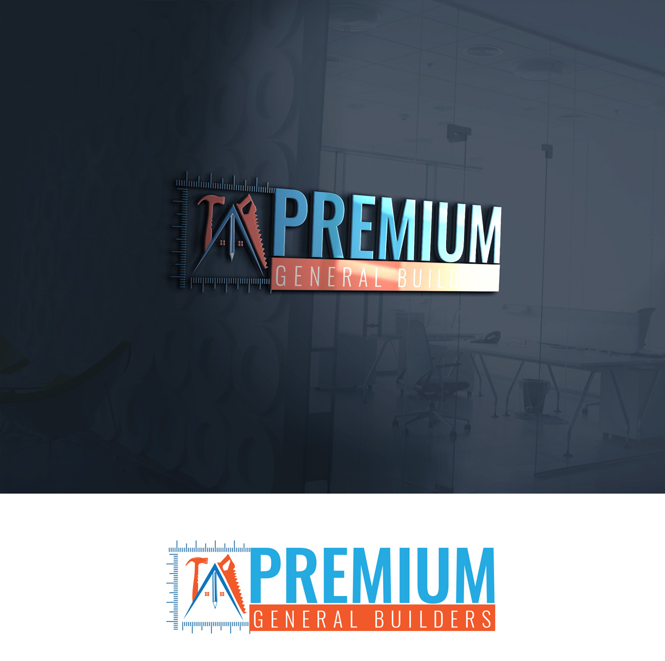 Design de Logo par DesignConnection Impressive Sol pour Premium General Builders | Design : #20730729