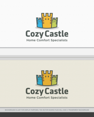 Cozy Castle home comfort specialists | Logo-Design von AD-X