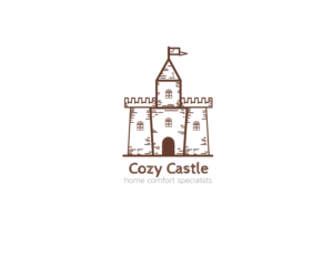 Cozy Castle home comfort specialists | Logo Design by IGlowCreationz