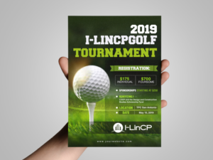Non Profit raising scholarship funds needs flyer for Golf Tournament | Flyer-Design von n214008