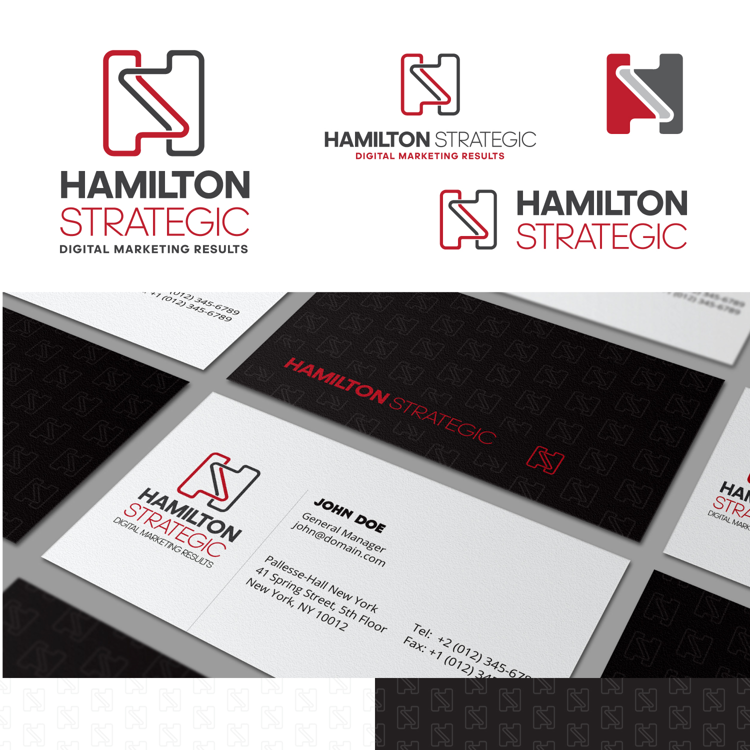 Logo Design by coo.lt for Hamilton Strategic Inc. | Design #20747921