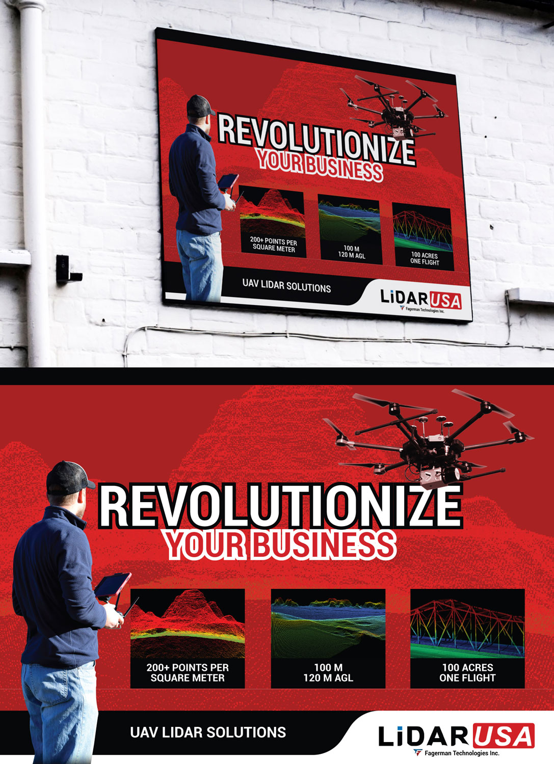 Trade Show Booth Design by Impressive Sol for Fagerman Technologies Inc. LiDAR USA | Design #20762691