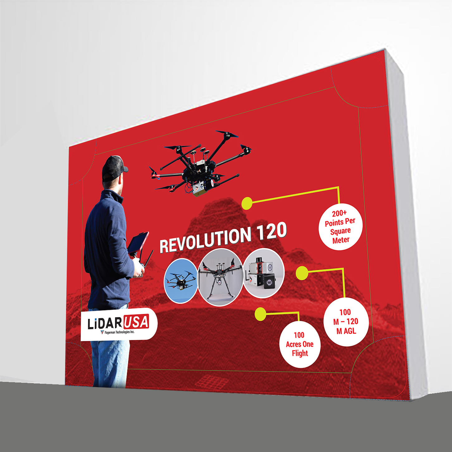 Design de Stand d'Exposition par Deziners Zone pour Fagerman Technologies Inc. LiDAR USA | Design #20733297