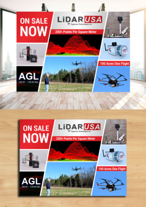 Trade Show Booth Design by ecorokerz for Fagerman Technologies Inc. LiDAR USA | Design: #20730917