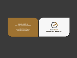 Business Card Design by Creations Box 2015 for Charles S Tinsley  | Design: #20752629
