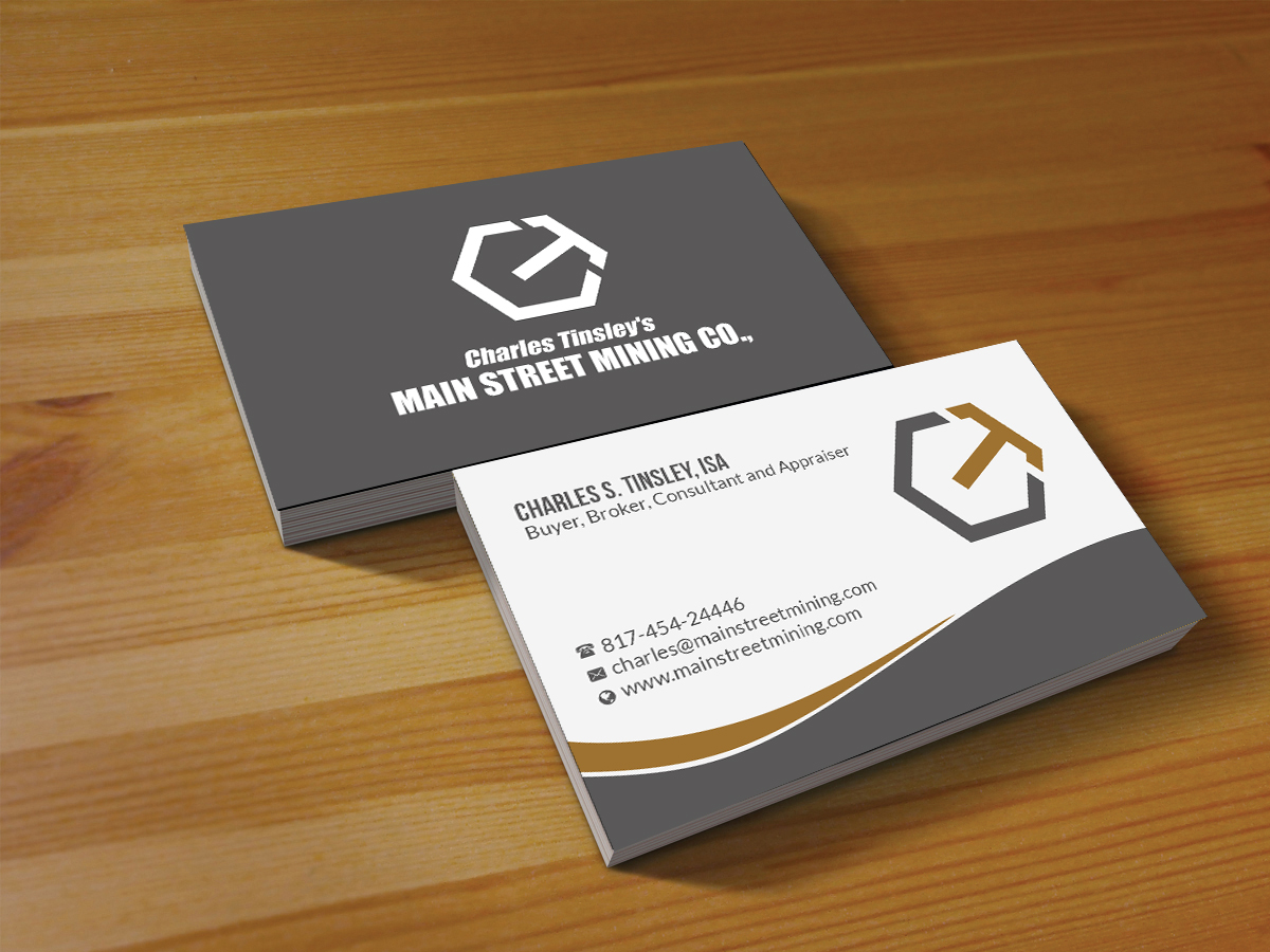 Visitenkarten-Design von Creations Box 2015 für Charles S Tinsley  | Design #20752630