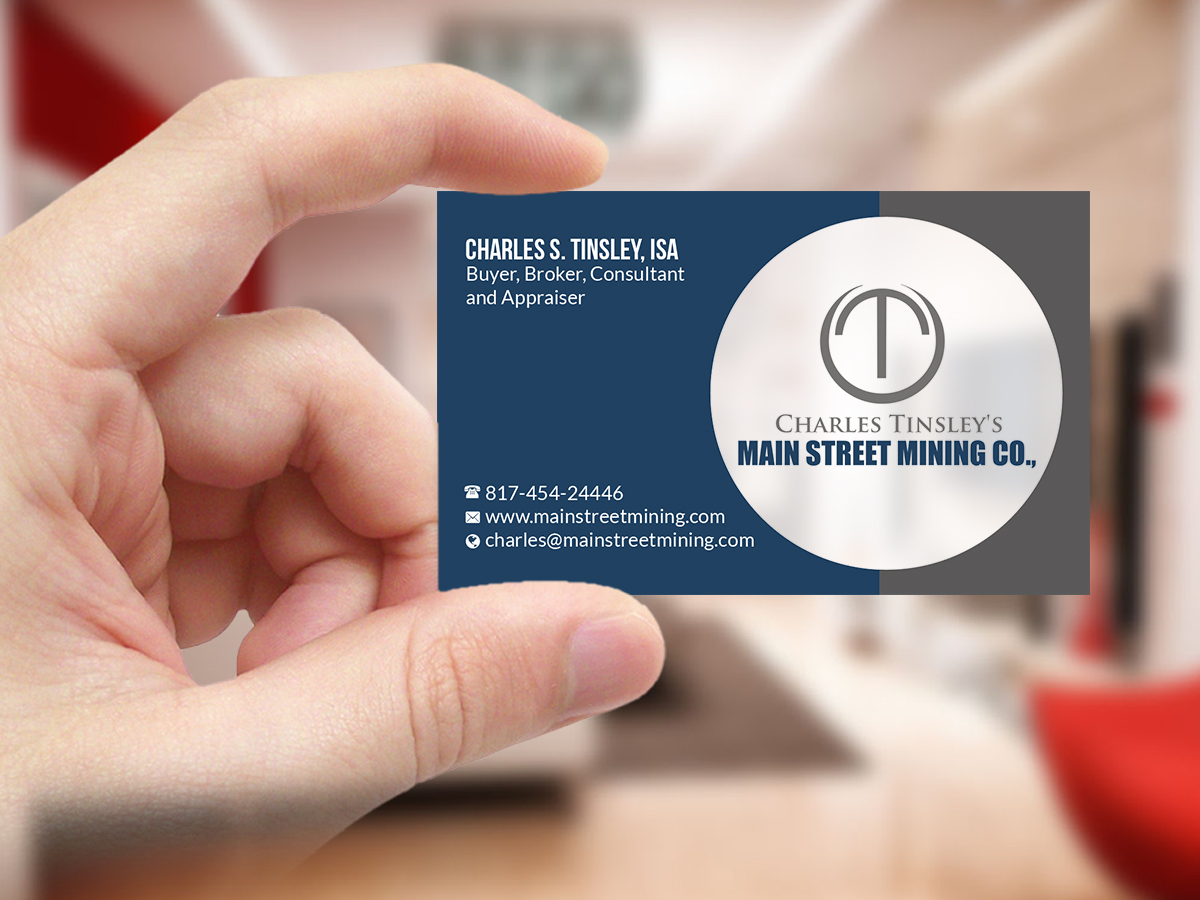 Visitenkarten-Design von Creations Box 2015 für Charles S Tinsley  | Design #20752635