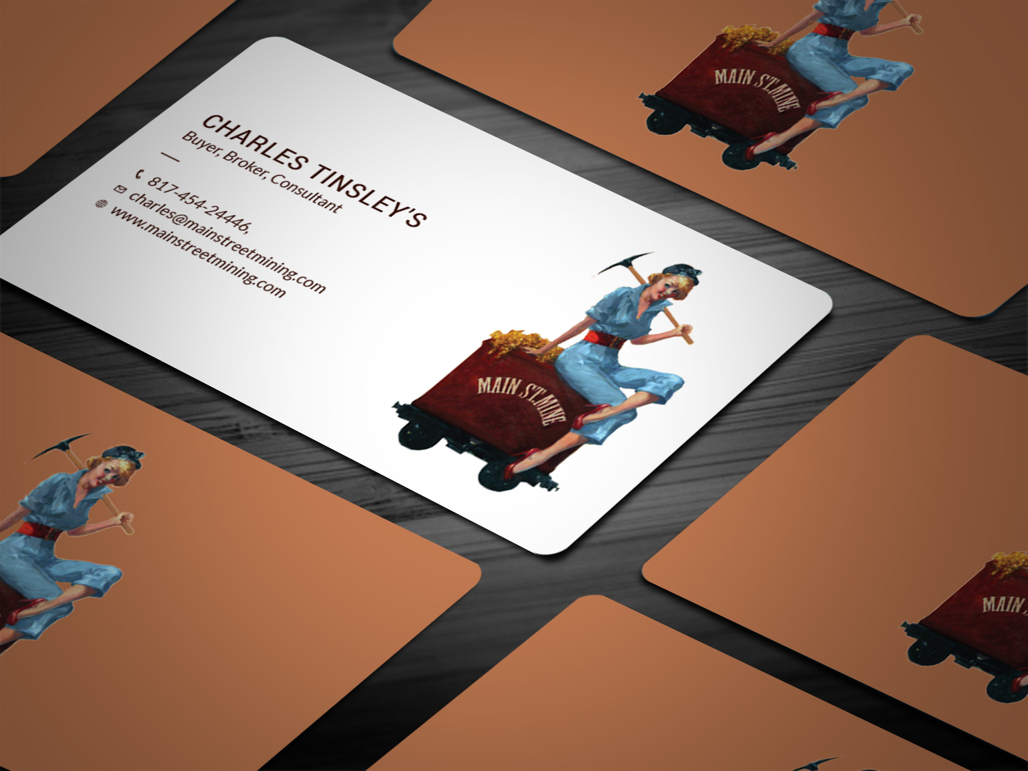 Business Card Design by Tripti Ranjan Gain for Charles S Tinsley  | Design #20776927