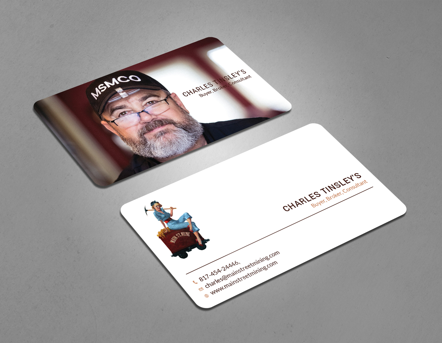 Business Card Design by Tripti Ranjan Gain for Charles S Tinsley  | Design #20776928