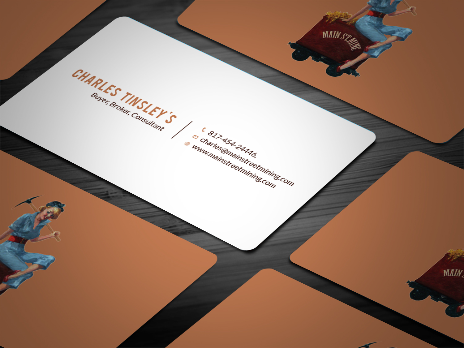 Business Card Design by Tripti Ranjan Gain for Charles S Tinsley  | Design #20776929