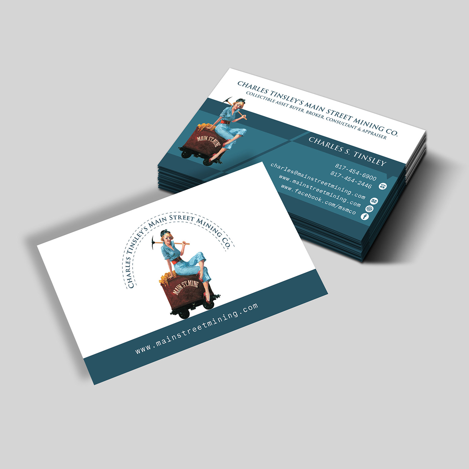 Design de Carte de Visite par Suroj 2 pour Charles S Tinsley  | Design #20777895