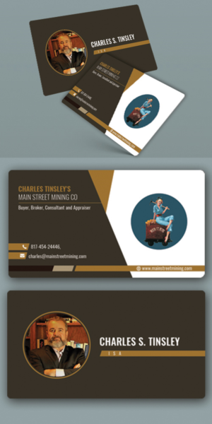 Visitenkarten-Design von BLUE WINGS für Charles S Tinsley  | Design #20760130