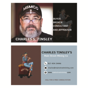 Business Card Design by graphicpro.asif for Charles S Tinsley  | Design: #20780512