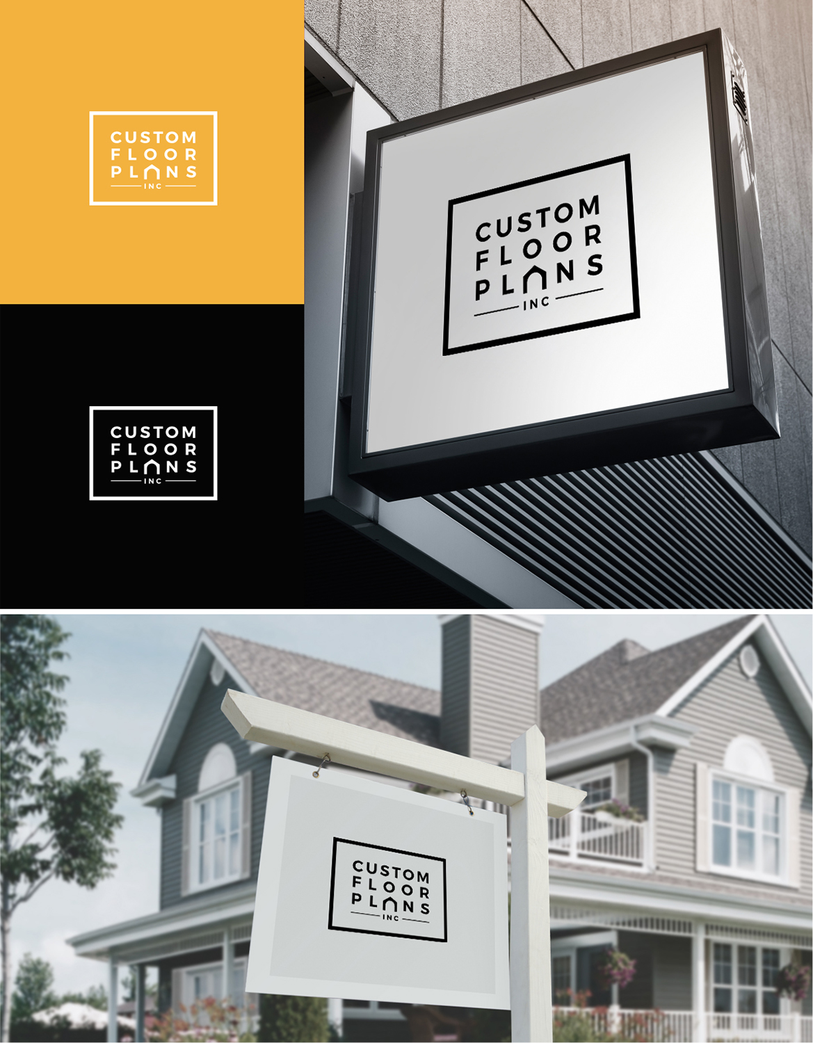 Logo Design For Custom Floor Plans Inc By Um1356 Design 20794244