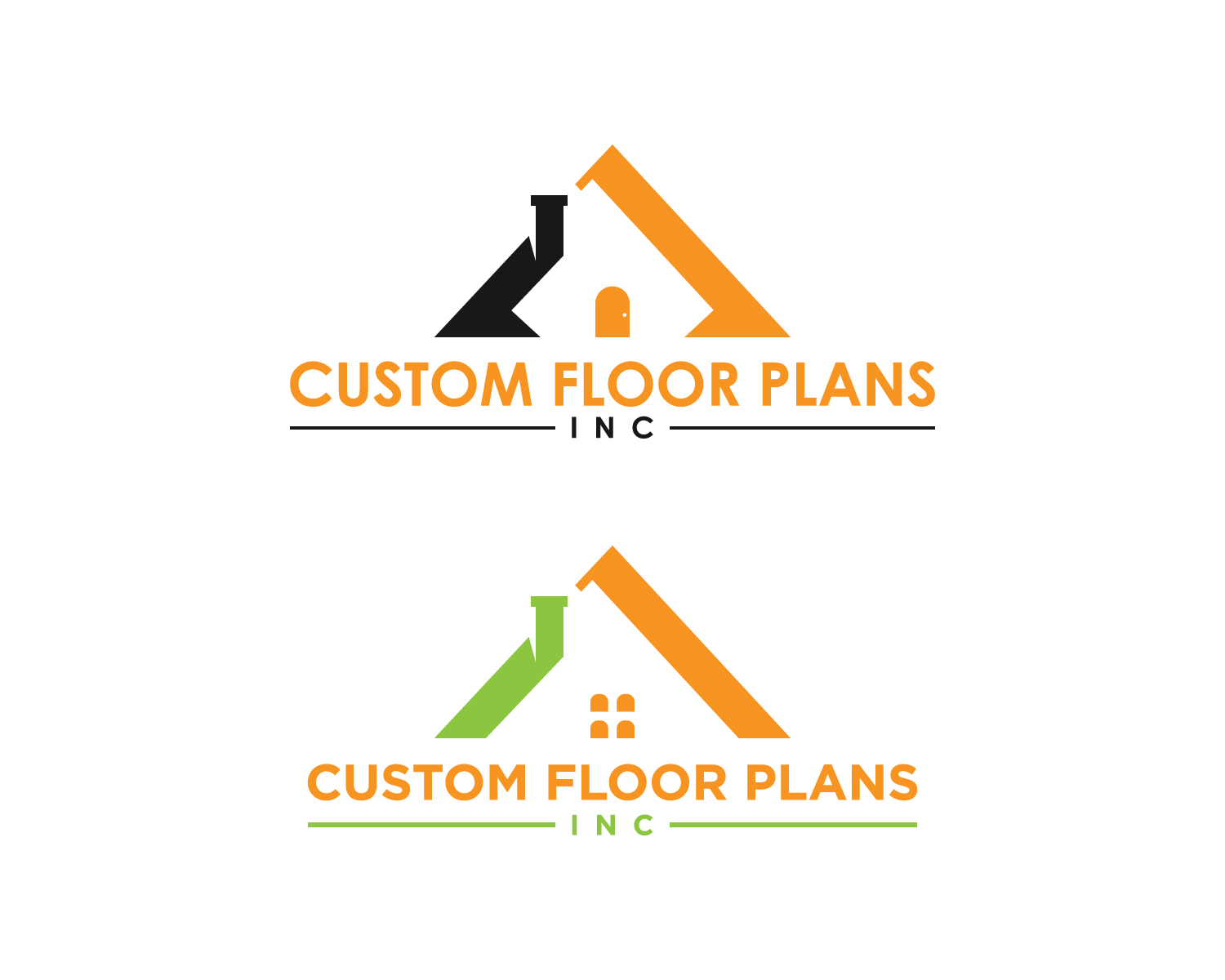 Logo Design For Custom Floor Plans Inc By M A W B M Design
