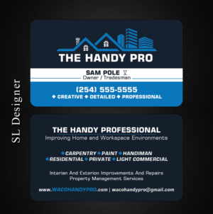 Business Card Design by SL Designer for The Handy Pro | Design: #20743382