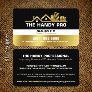 Business Card Design by SL Designer for The Handy Pro | Design: #20754055
