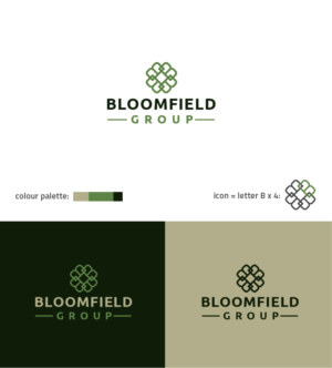 Bloomfield Group | Logo Design by Birdcage