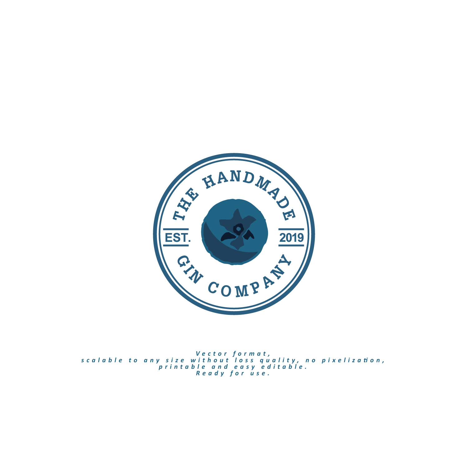 Logo Design by NEX for The Handmade Gin Company | Design #20738569