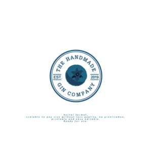 Logo Design by NEX for The Handmade Gin Company | Design: #20738569