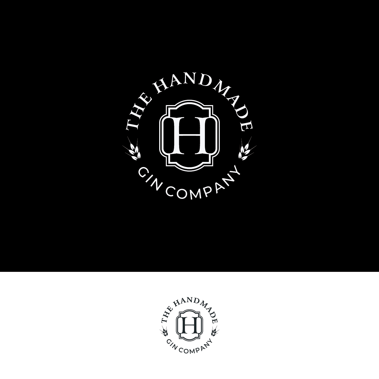 Logo Design by Ode70 for The Handmade Gin Company | Design #20785736