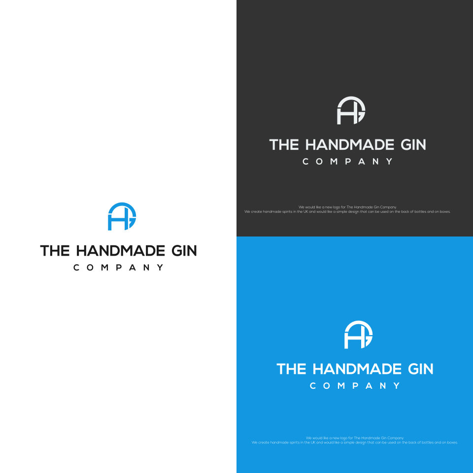 Diseño de Logo por bernadif 2 para The Handmade Gin Company | Diseño #20752344