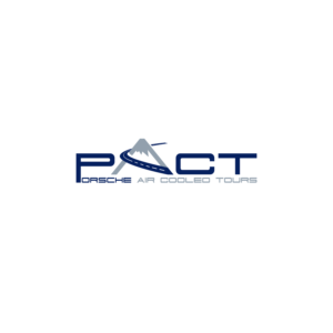PACT with and without a subtle subline of Porsche Air Cooled Tours | Logo Design by tavi