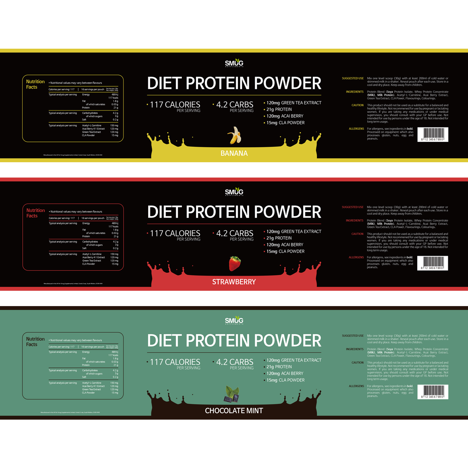 Verpackungs-Design von suuuuuj für Nutri VIP Limited | Design #20780103