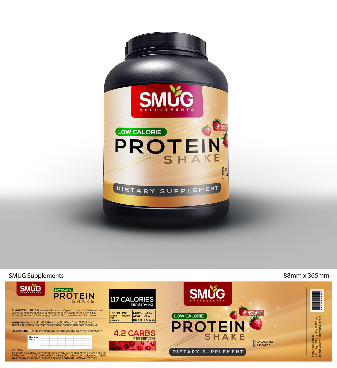 Packaging Design by bonny_r for Nutri VIP Limited | Design #20740589