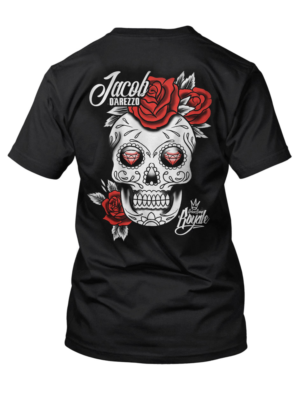 Signature T Shirt Design - Scooter/Sports Roses and Skulls | Diseño de Camiseta por theodorusdick14