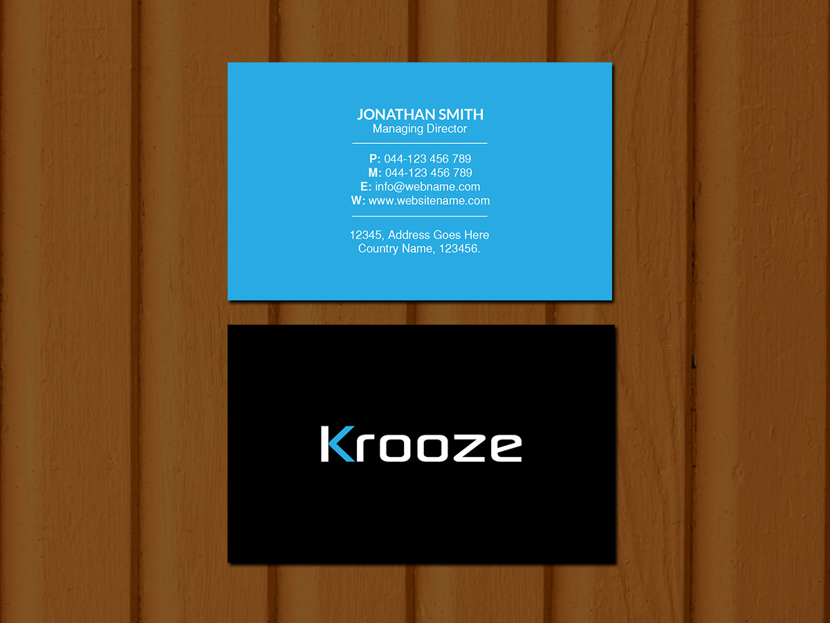 Diseño de Tarjeta de Presentación por Creations Box 2015 para este proyecto | Diseño #20740022