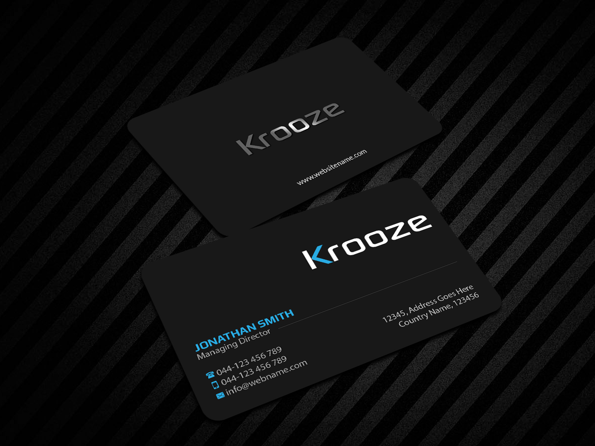Business Card Design by Creations Box 2015 for this project | Design #20742658
