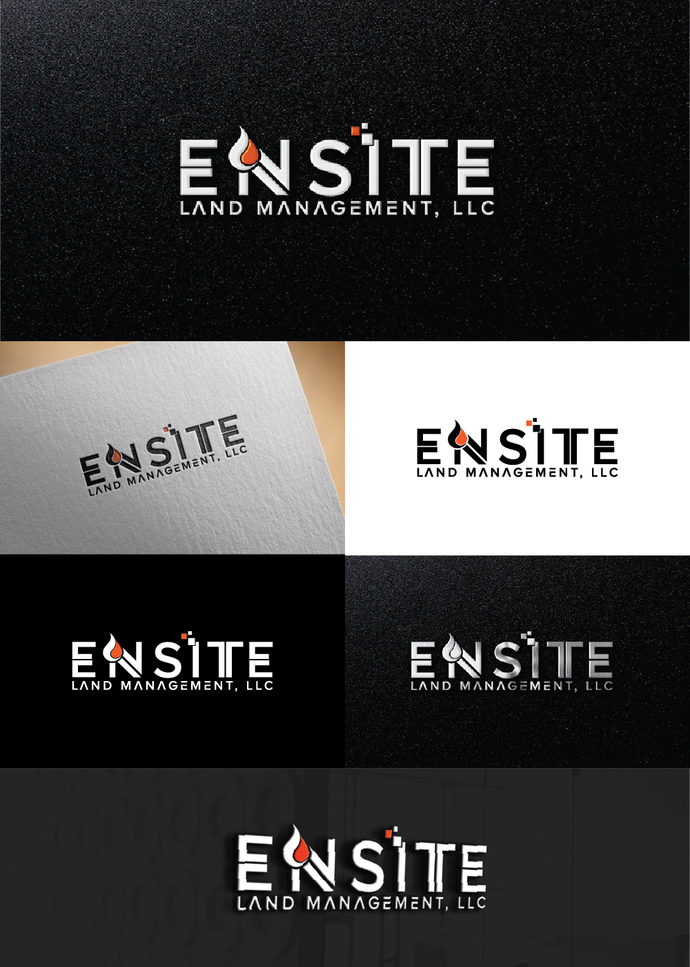 Logo Design by Wild Geek for EnSite Land Management, LLC | Design #20743616