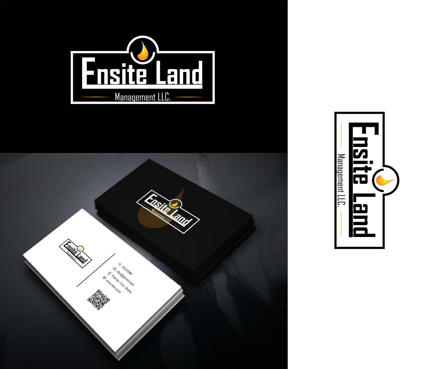 Logo Design by Mumin Ul Bari for EnSite Land Management, LLC | Design #20753529