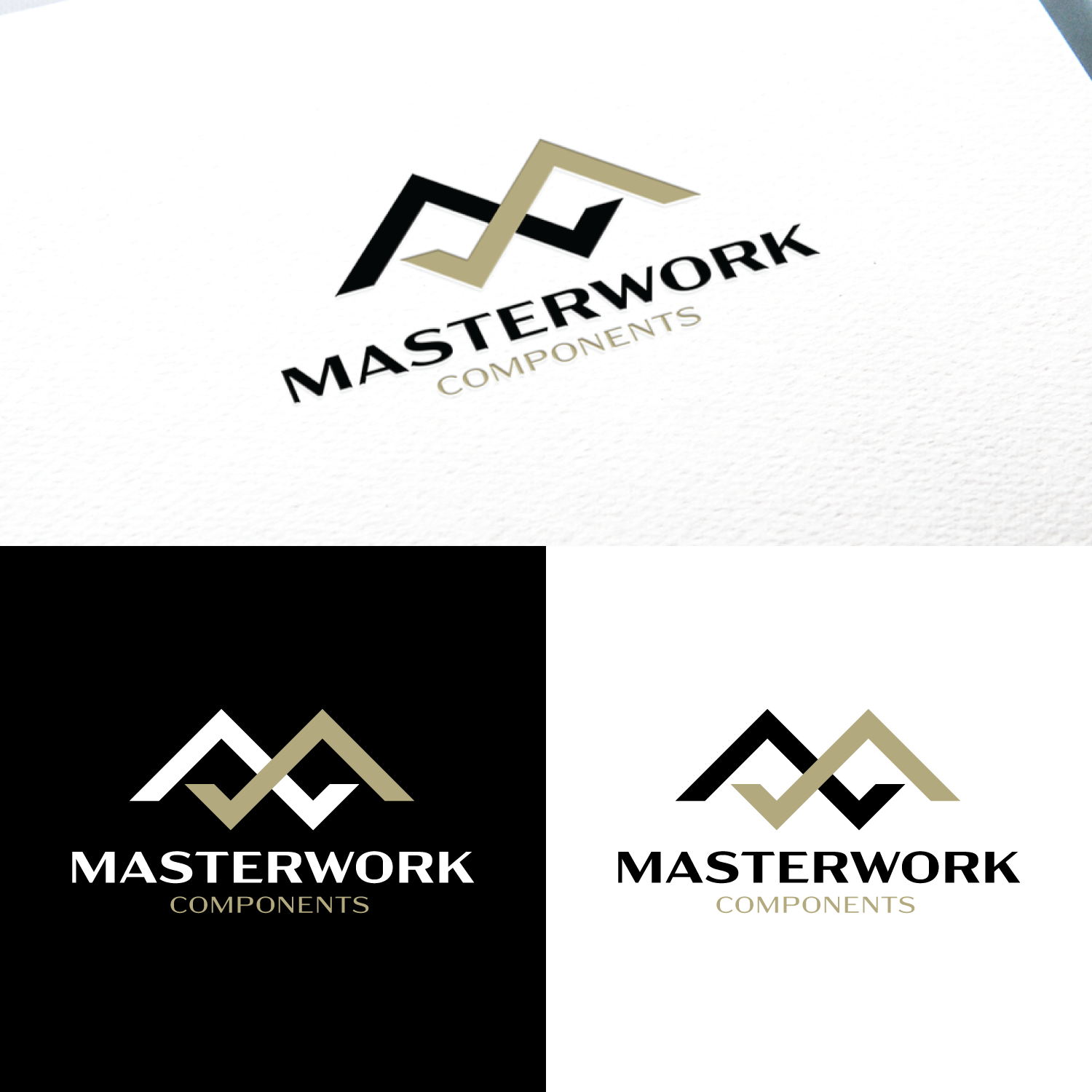 Logo Design by ds | designstructure for Masterwork Components | Design #20744160