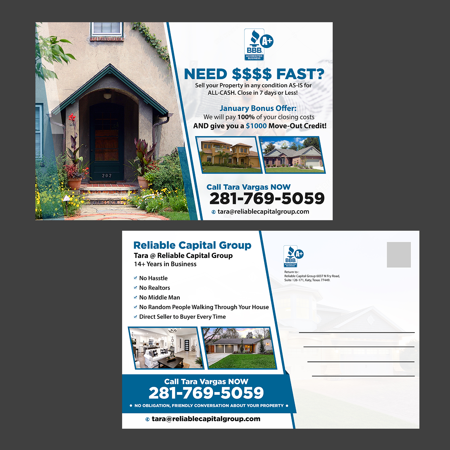 Postcard Design by aspiremedia for this project | Design #20771765