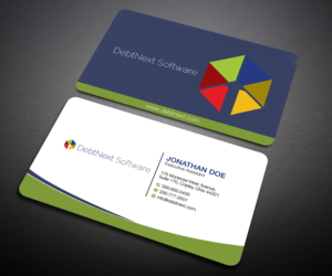 Business Card Design by Designers Hub for DebtNext Software | Design: #20741758