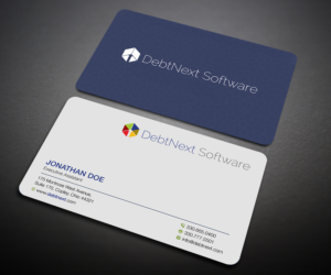 Business Card Design by Designers Hub for DebtNext Software | Design: #20741940