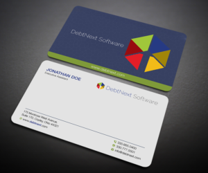 Business Card Design by Designers Hub for DebtNext Software | Design: #20741983
